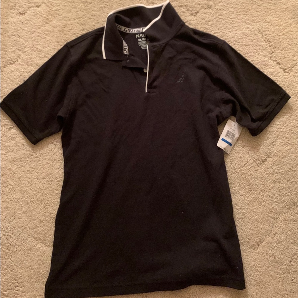 (NEW WITH TAGS!) Nautica Boys Polo Shirt - Size XL